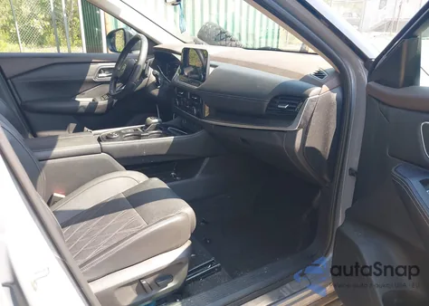 2021 Nissan Rogue Platinum Intelligent Awd из США, поврежденный, VIN JN8AT3DD4MW316499